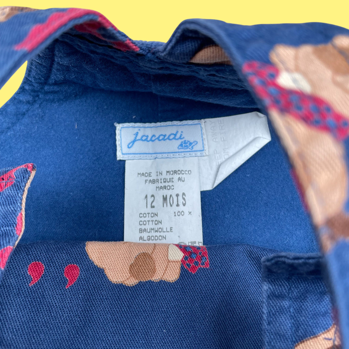 Salopette toutous Jacadi 12 mois