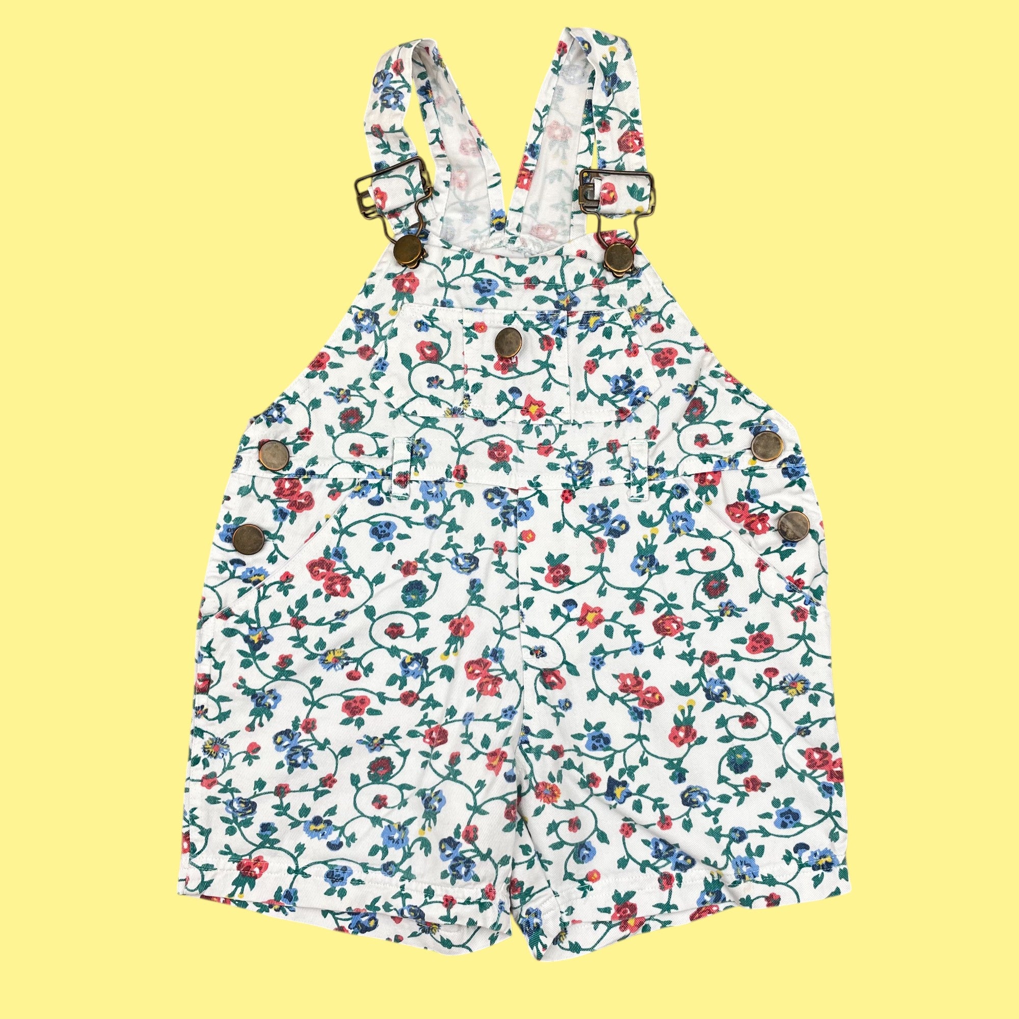 Salopette fleurs 18 mois