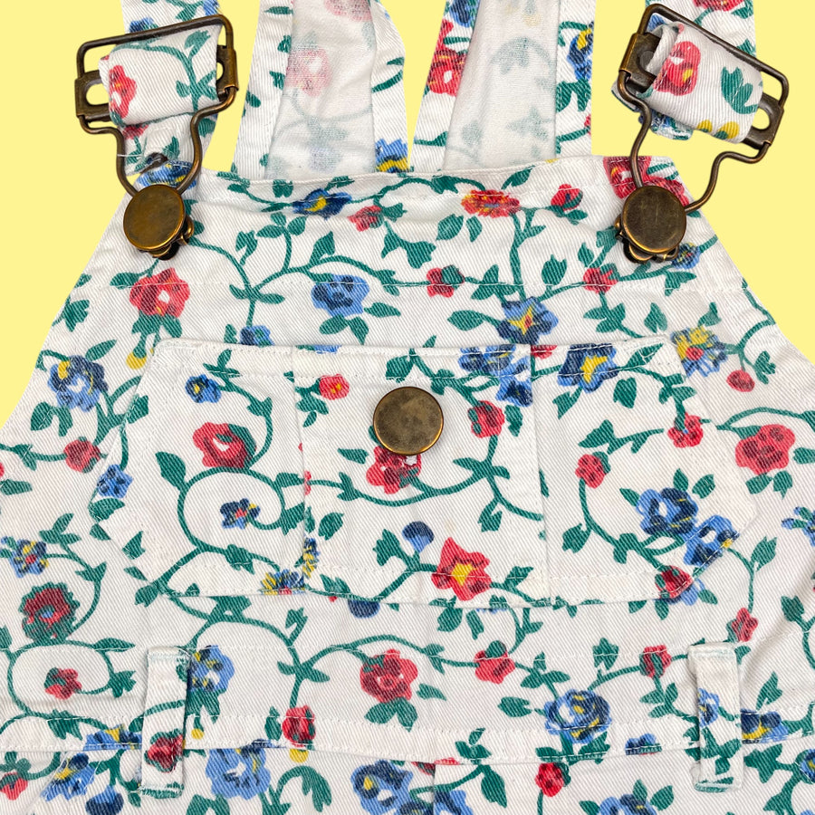 Salopette fleurs 18 mois