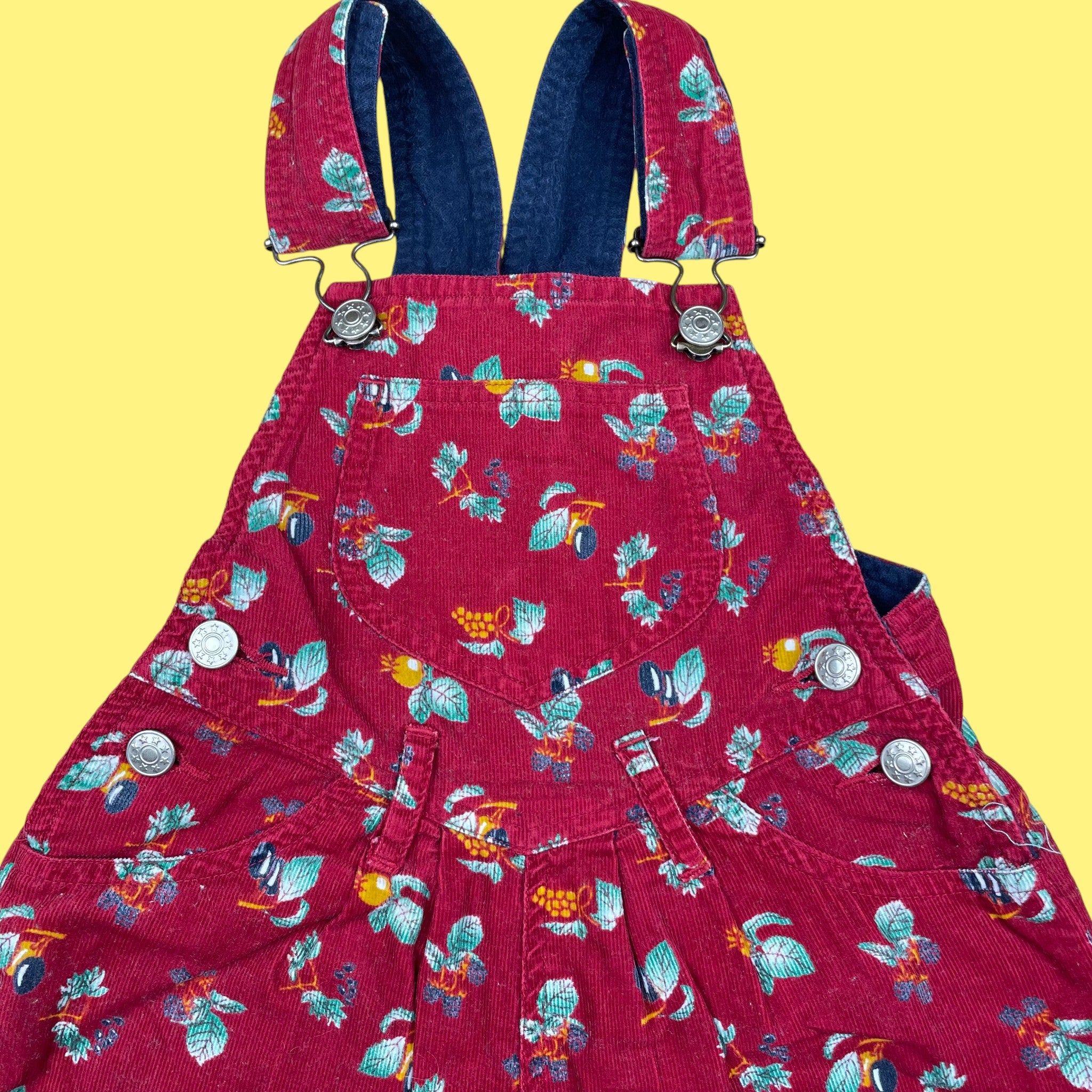 Salopette velours vintage 2 ans