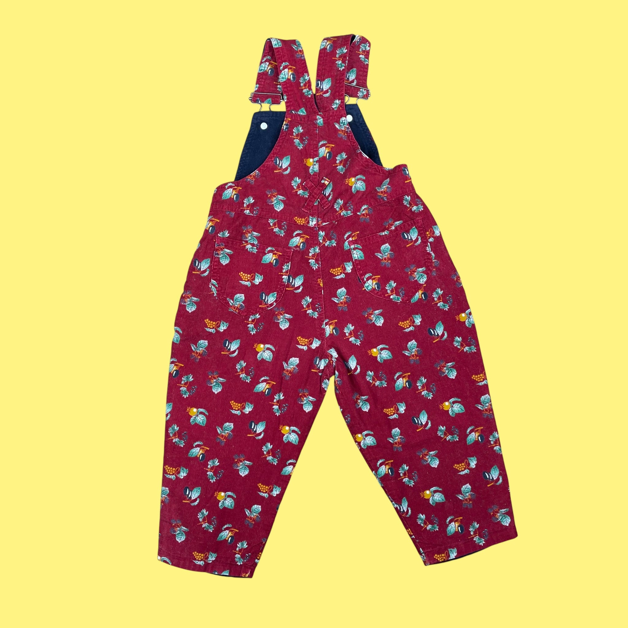 Salopette velours vintage 2 ans