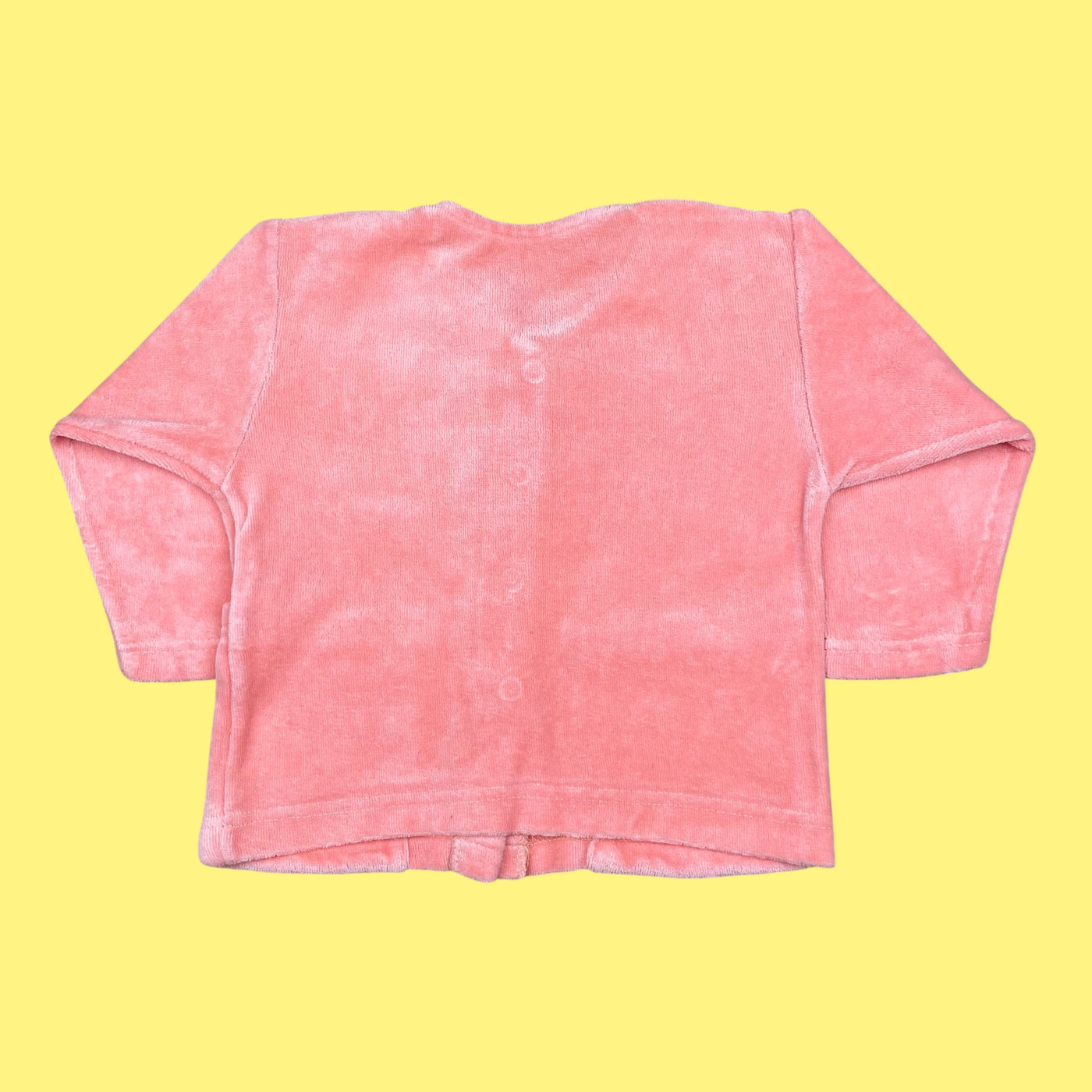 Gilet vintage velours 12 mois