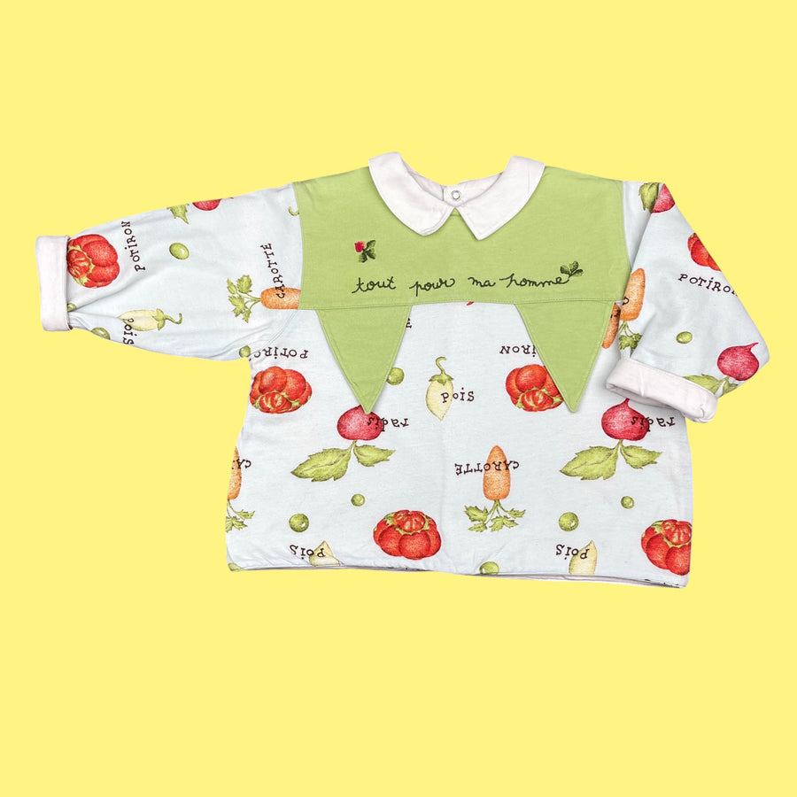 Pull légumes vintage 12-18 mois