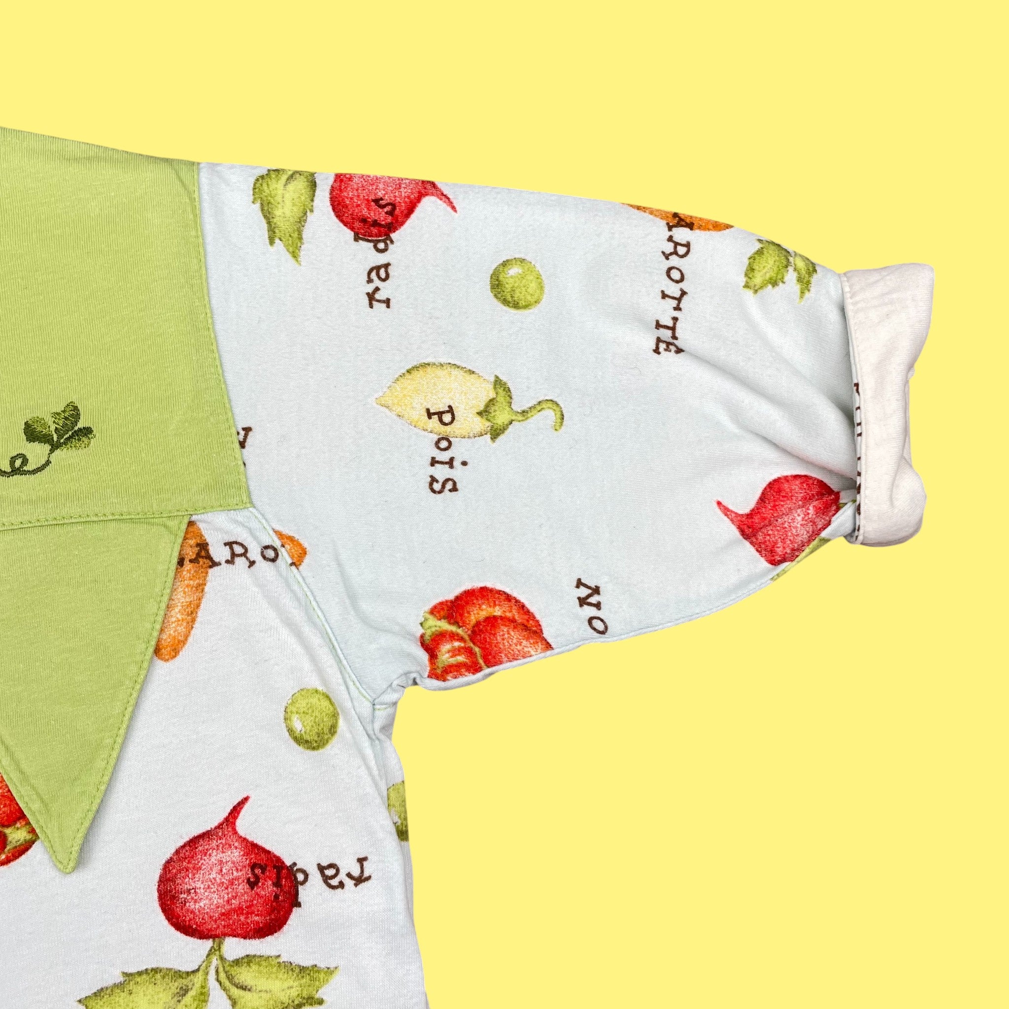 Pull légumes vintage 12-18 mois