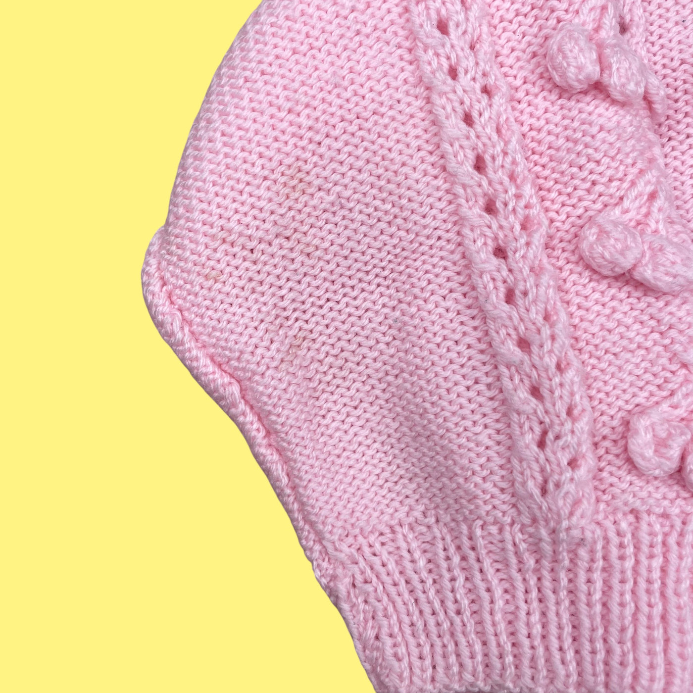 Gilet vintage fait main 4 ans