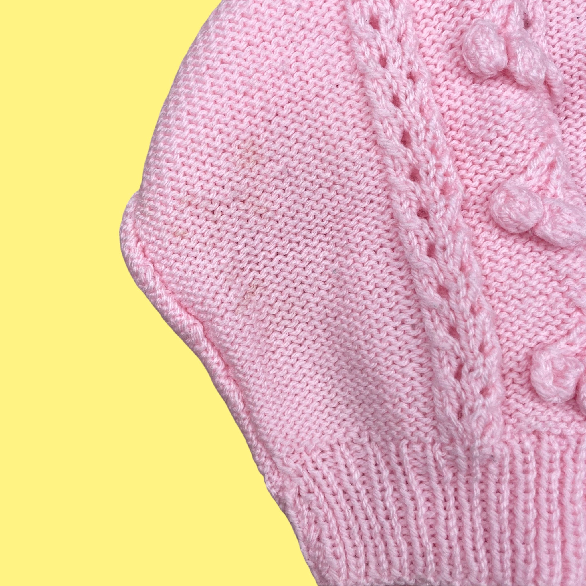 Gilet vintage fait main 4 ans