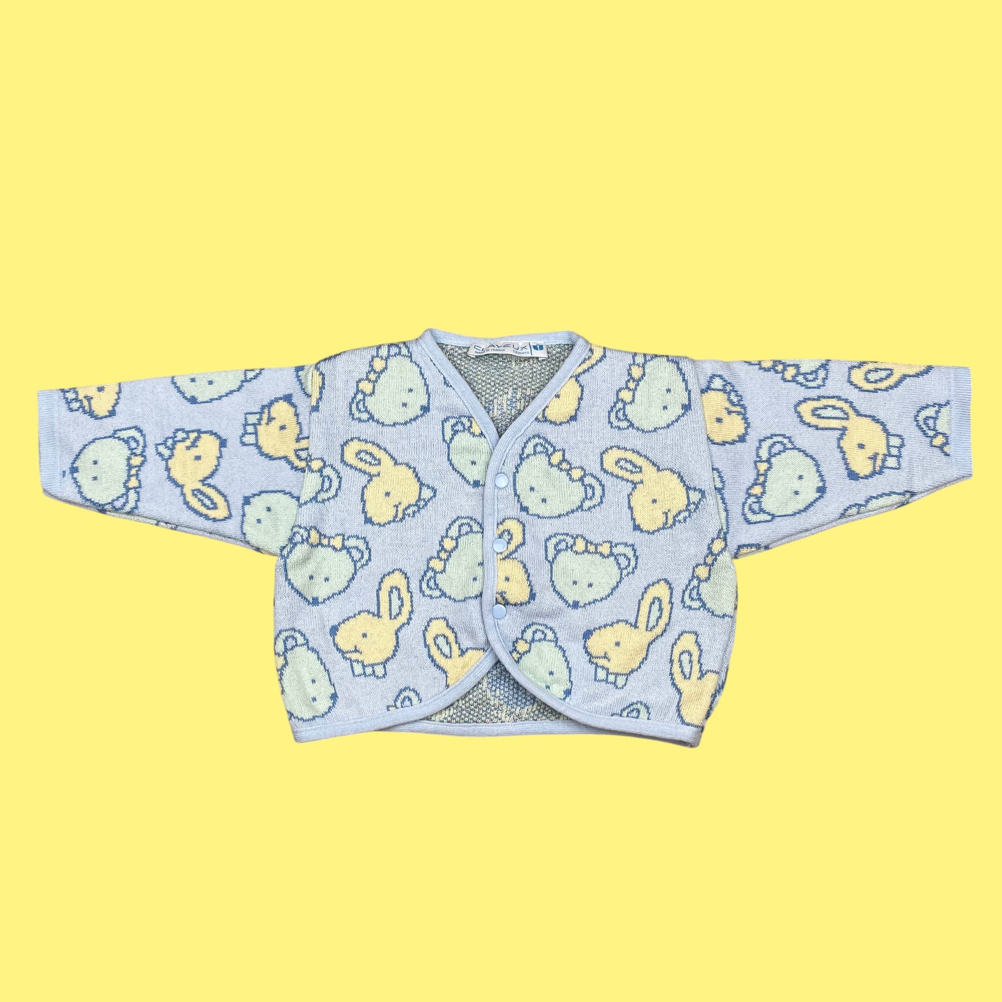 Gilet pastel vintage 9 mois