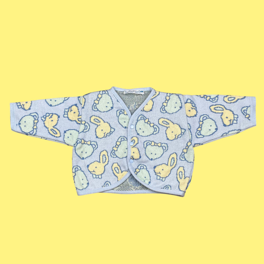 Gilet pastel vintage 9 mois