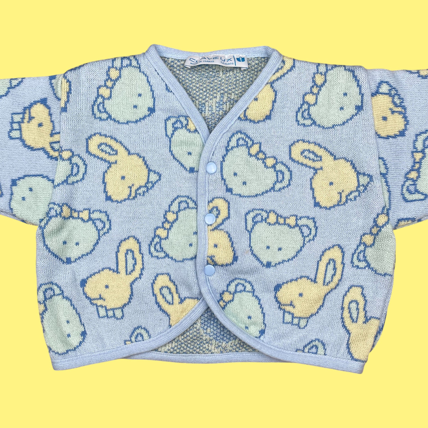 Gilet pastel vintage 9 mois