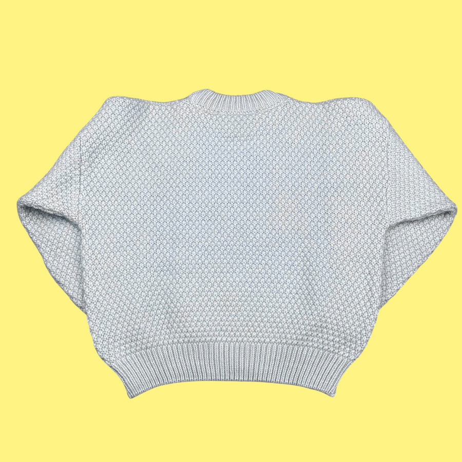 Pull vintage fait main 8-10 ans