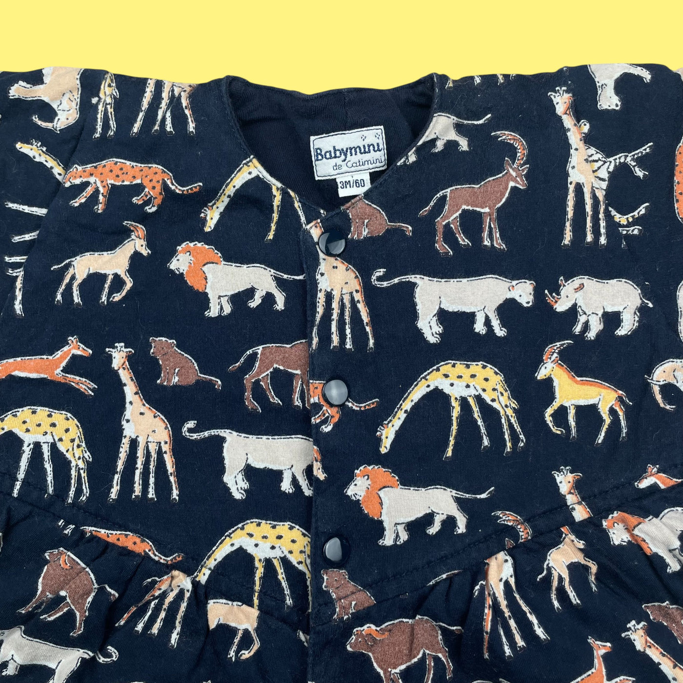 Combinaison Catimini savane vintage 1-3 mois