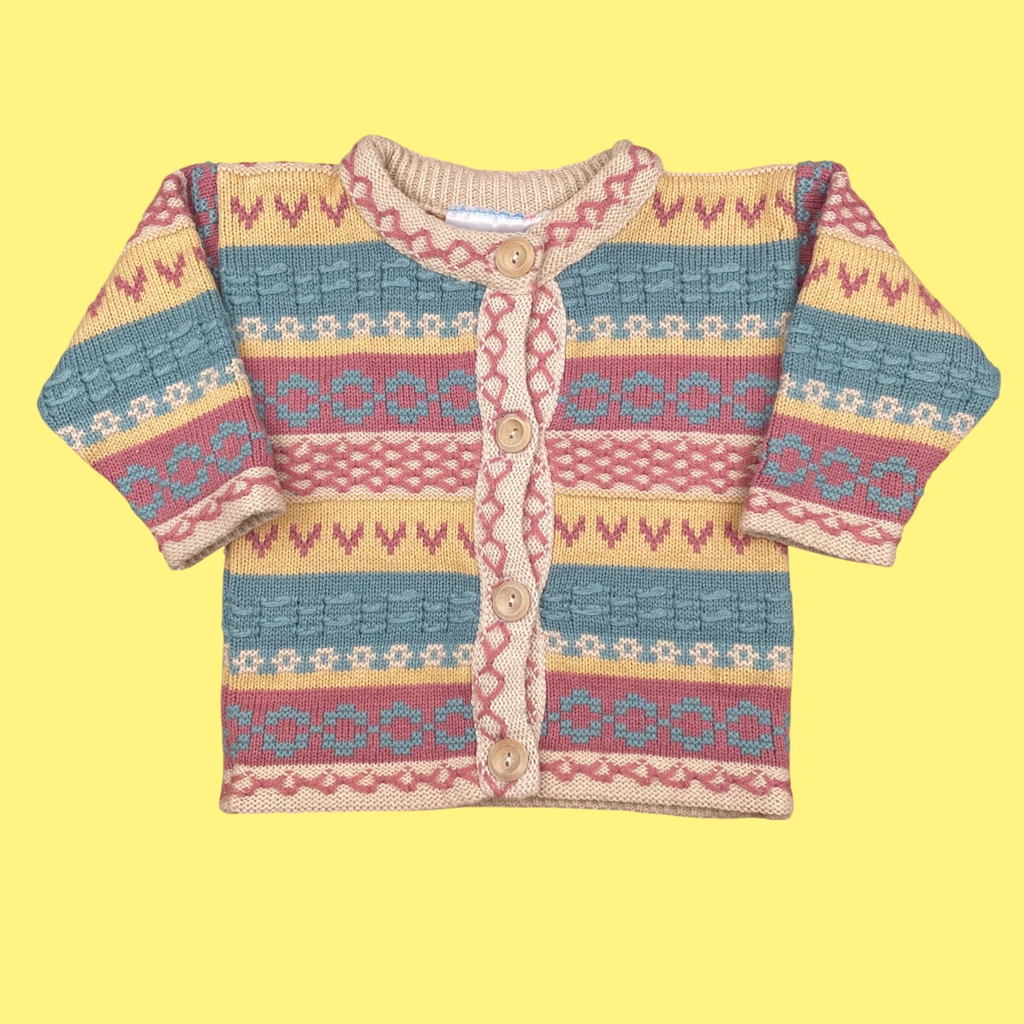 Gilet vintage 9-12 mois