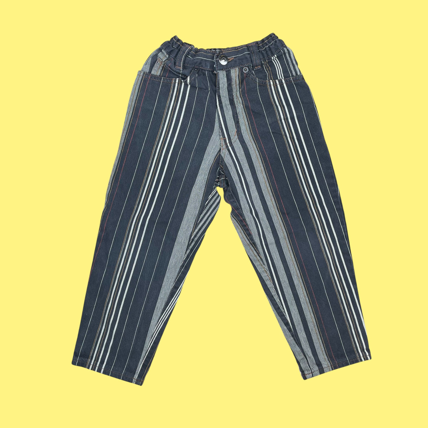 Pantalon rayures vintage 5-6 ans