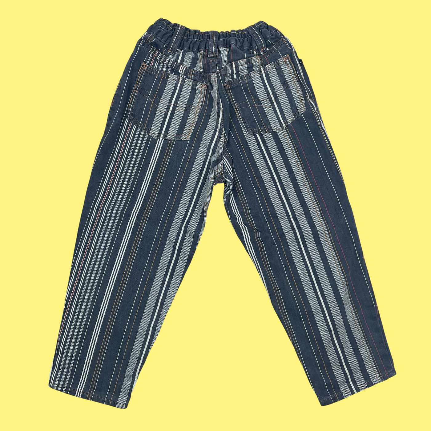 Pantalon rayures vintage 5-6 ans