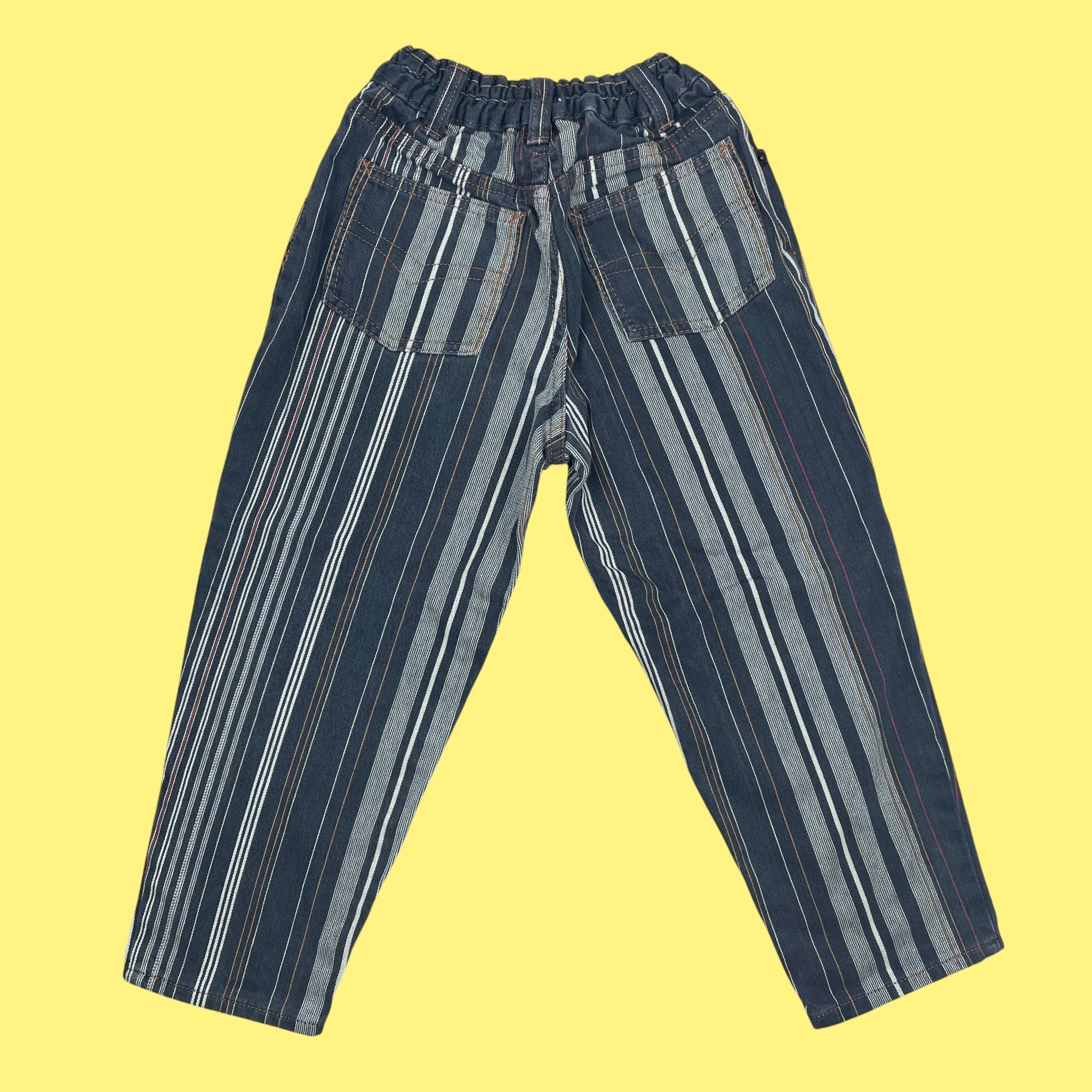 Pantalon rayures vintage 5-6 ans