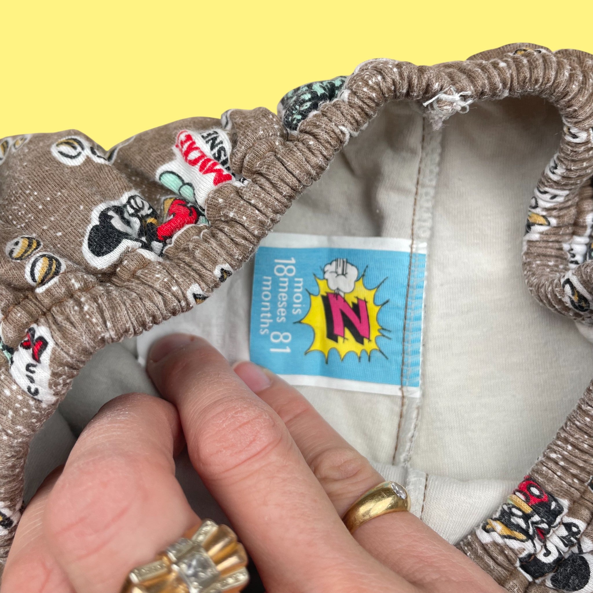 Pantalon Mickey vintage 18 mois