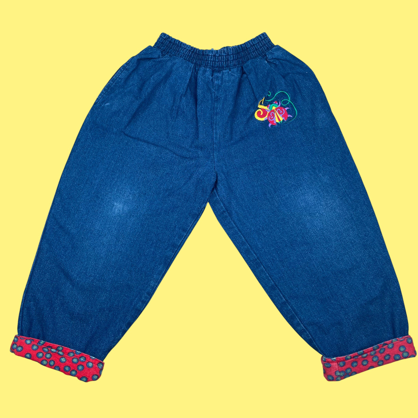 Jean doublé vintage 4 ans