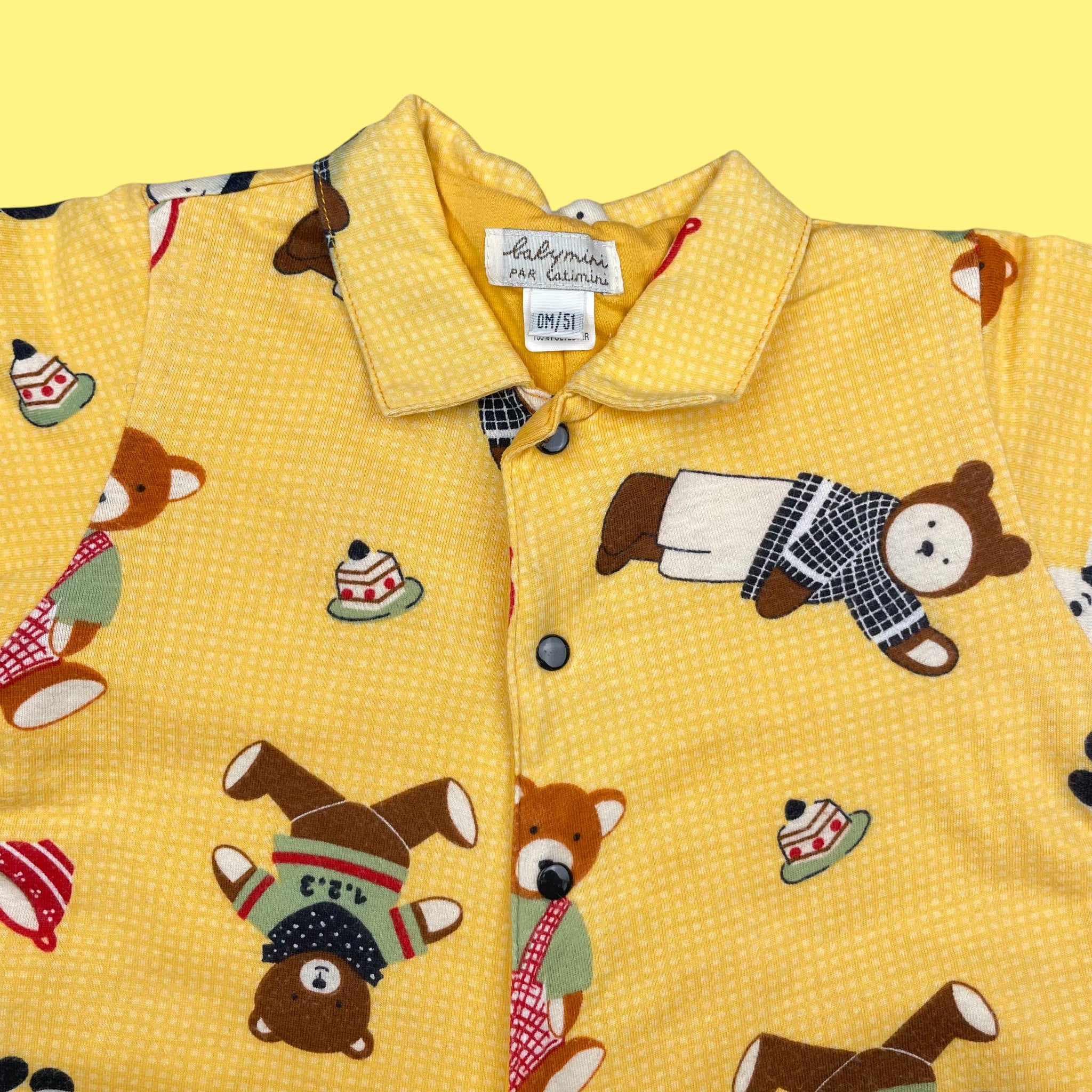 Combinaison nounours vintage naissance