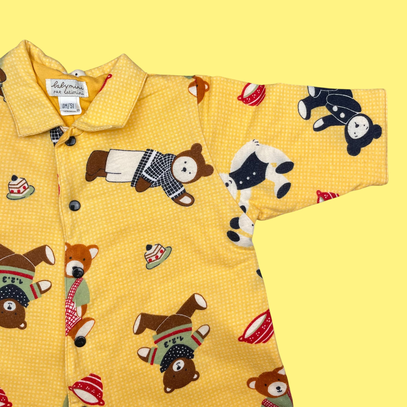 Combinaison nounours vintage naissance