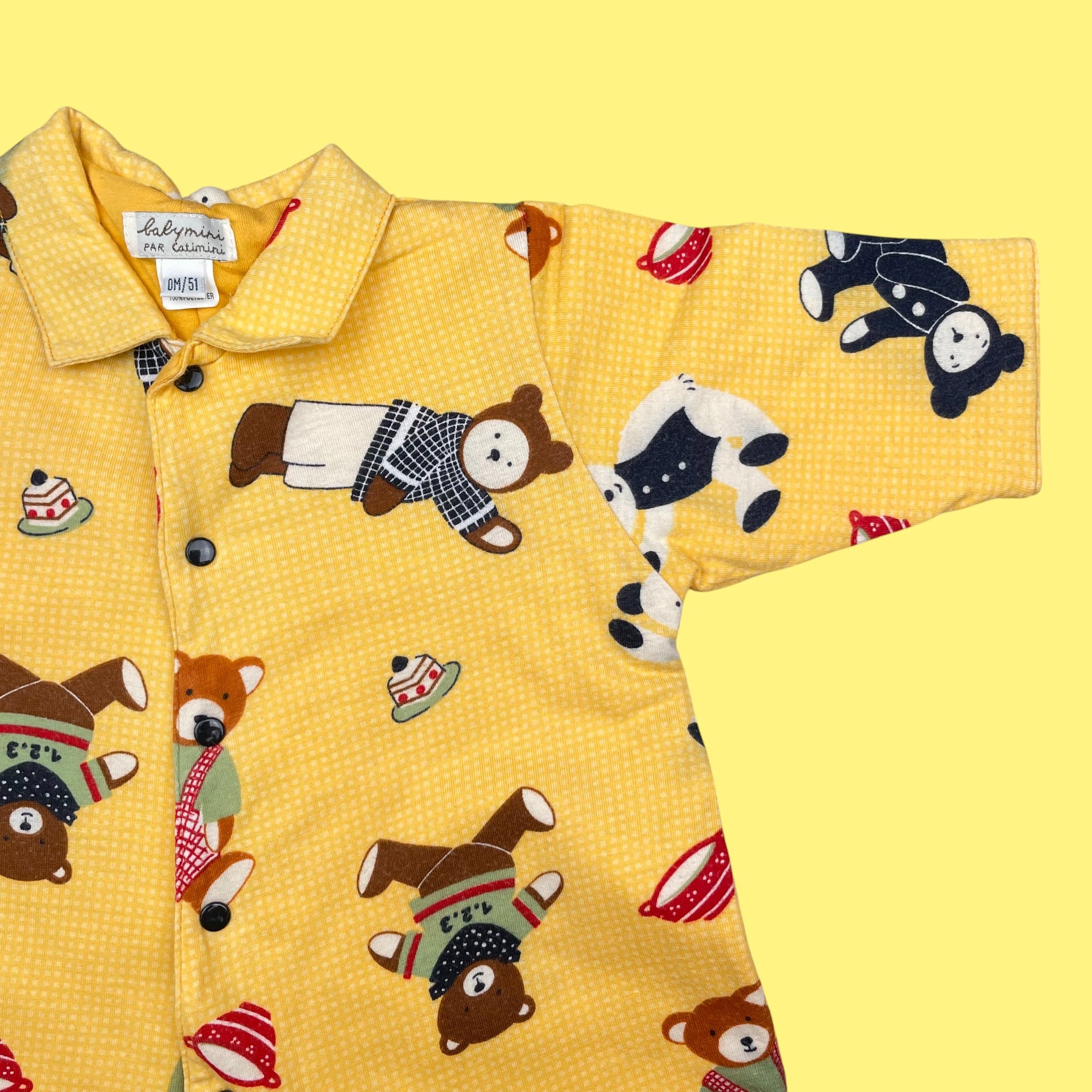 Combinaison nounours vintage naissance