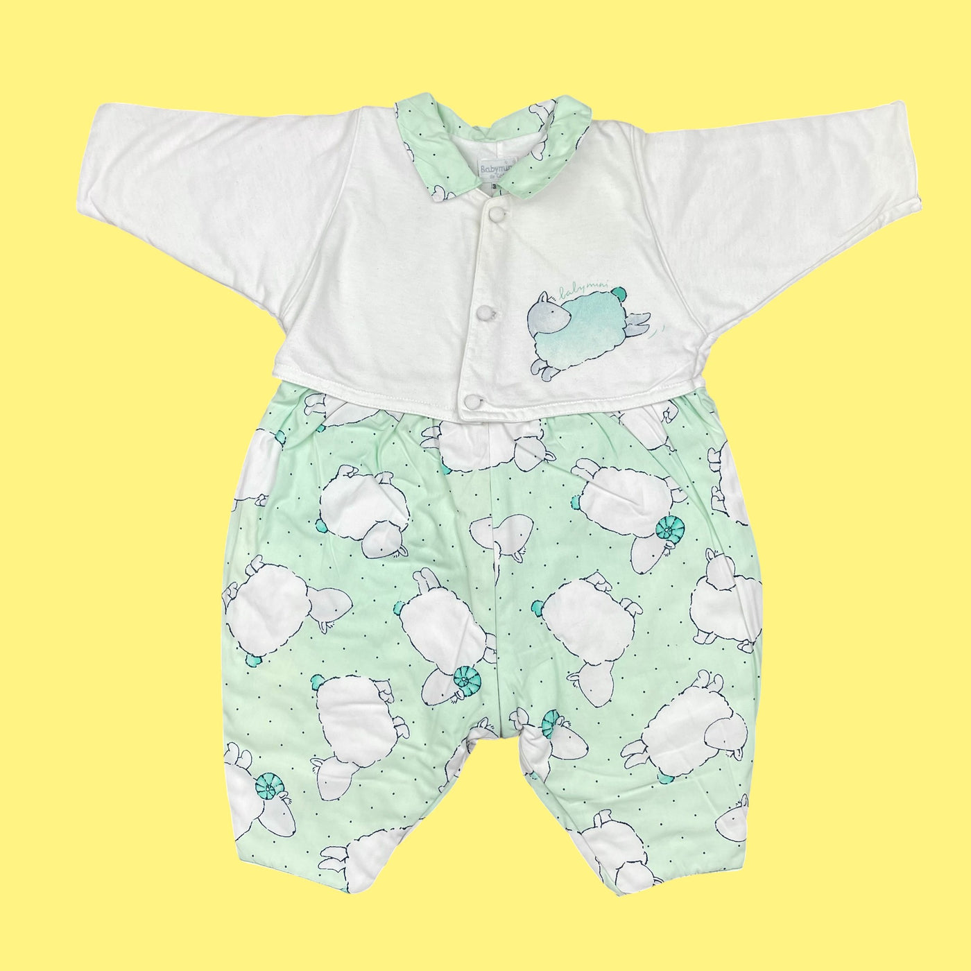 Combinaison moutons 3 mois