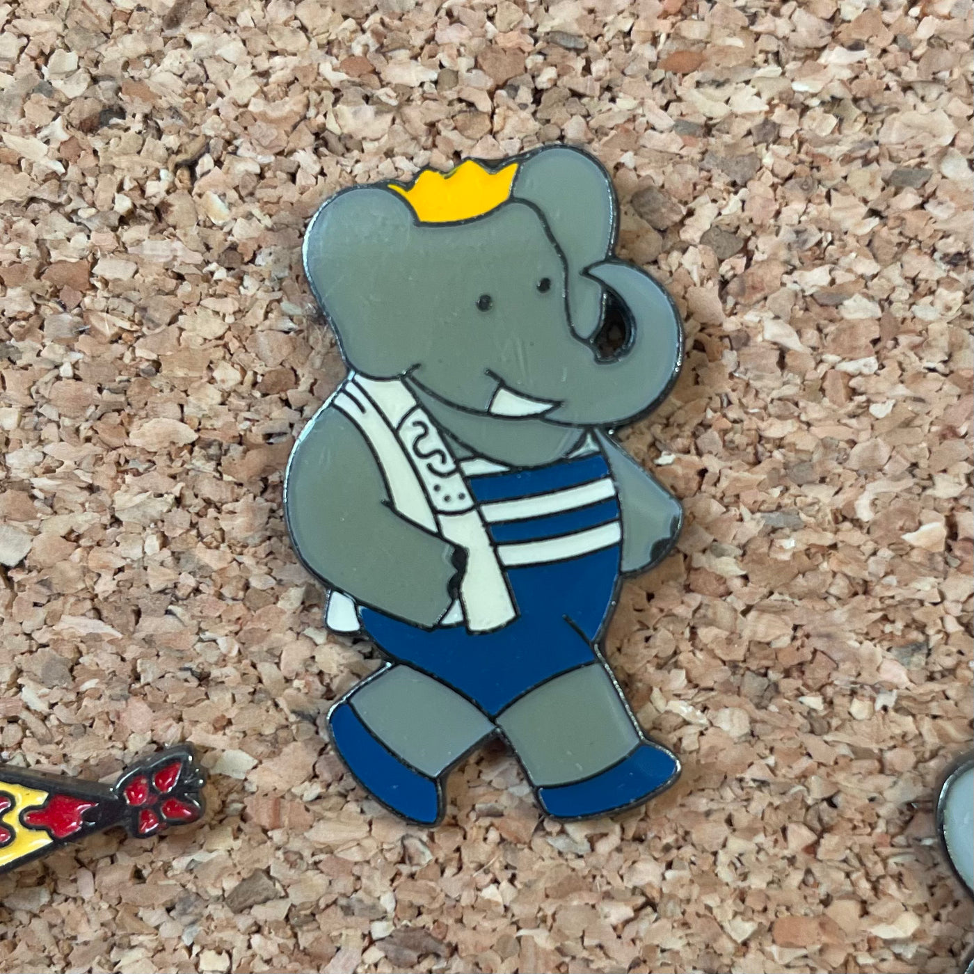 Pin’s Babar plage
