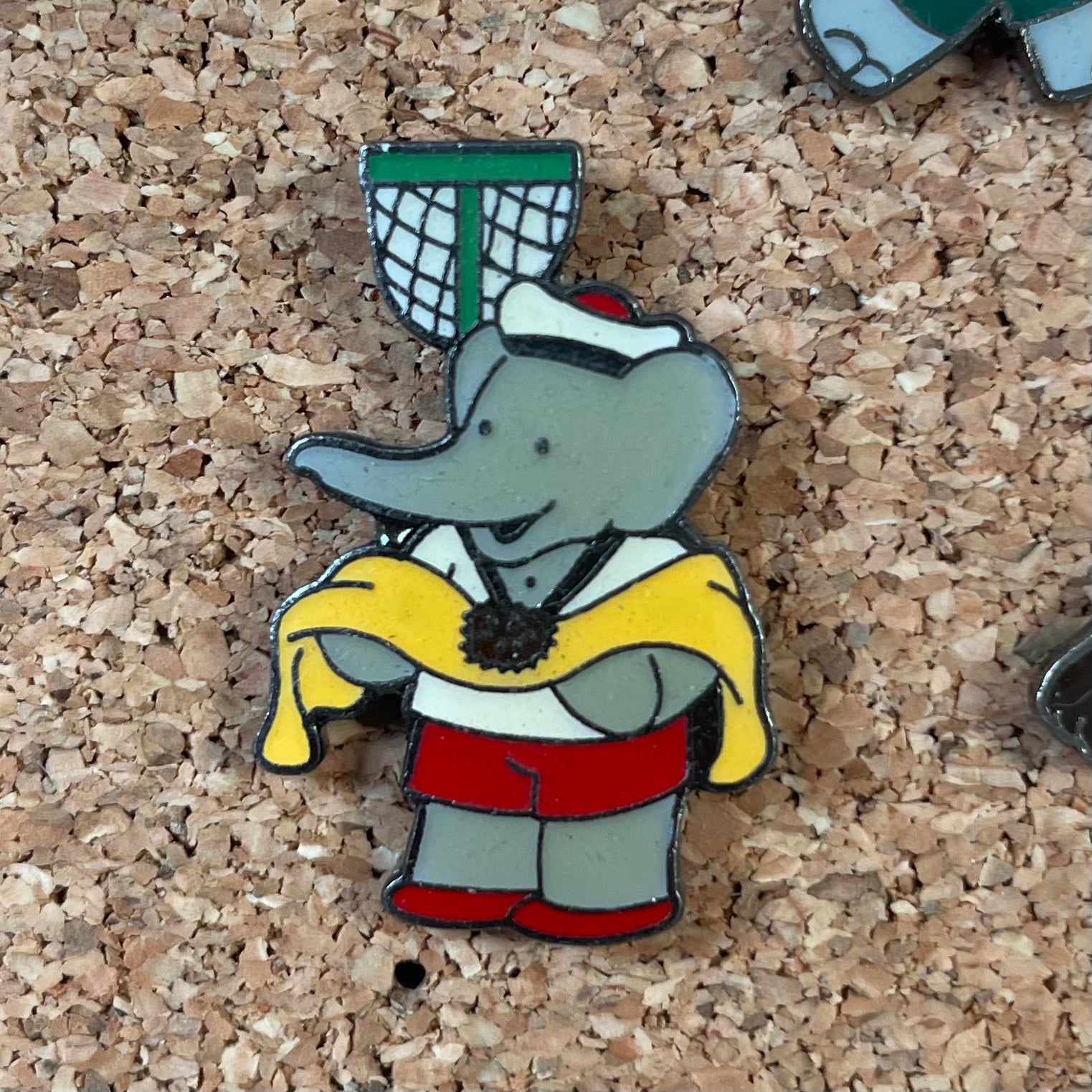 Pin’s Babar plage