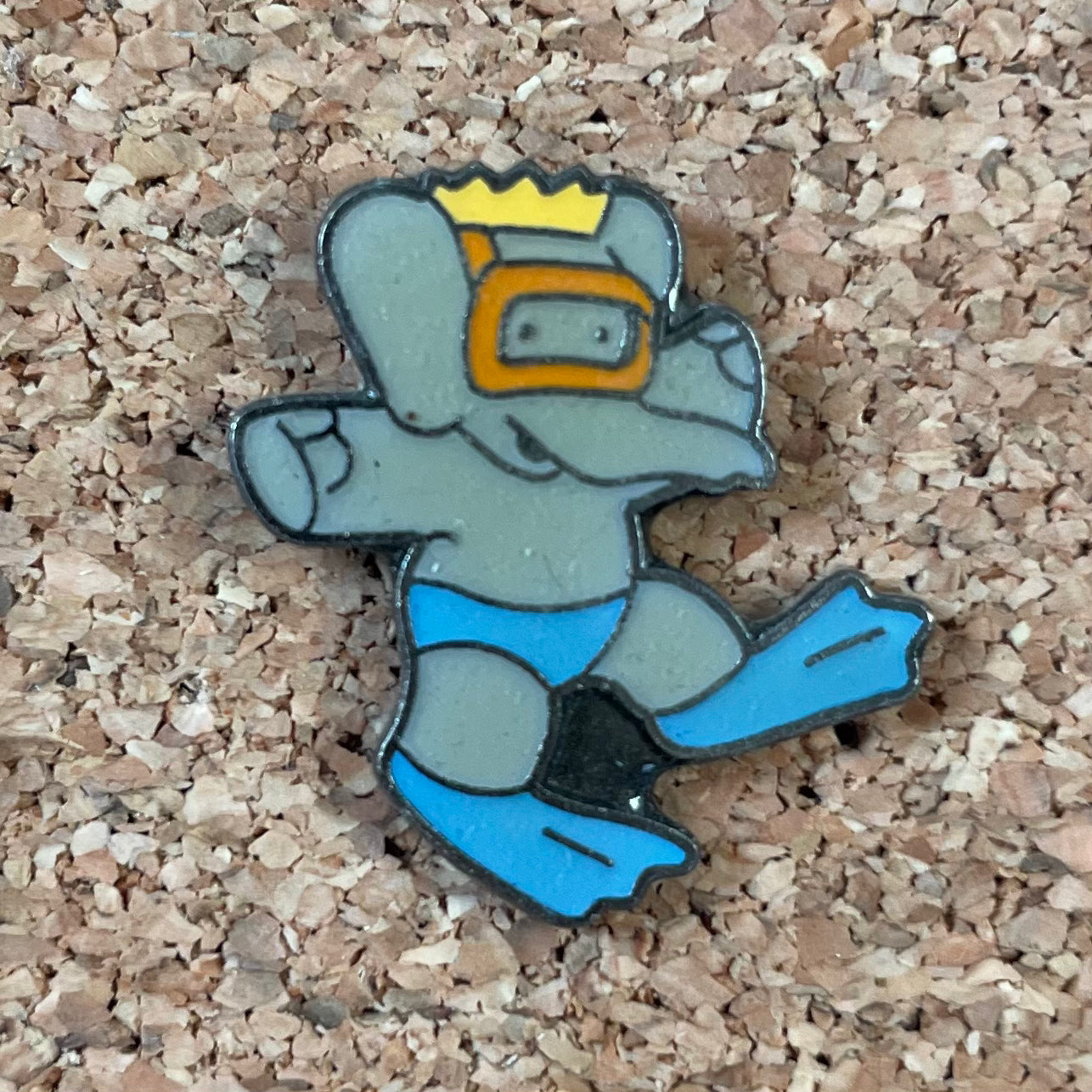 Pin’s Babar plage