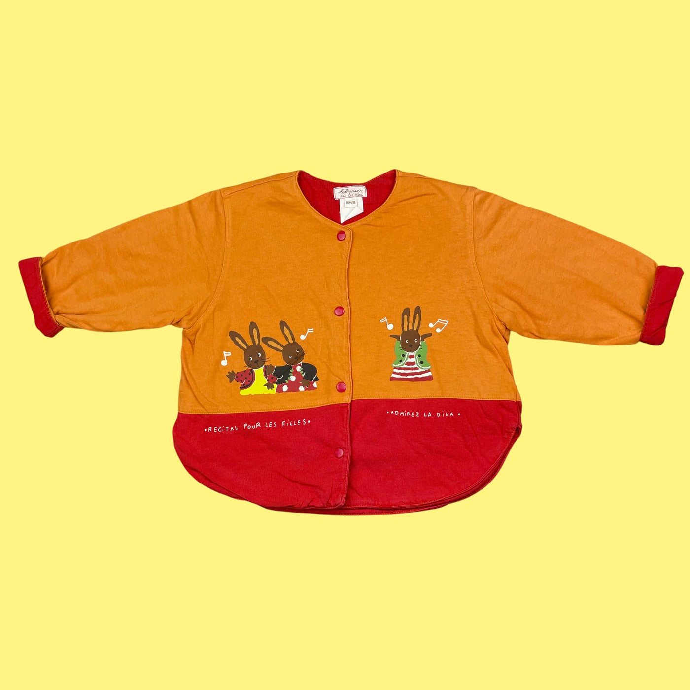 Gilet lapinous Catimini vintage 12-18 mois