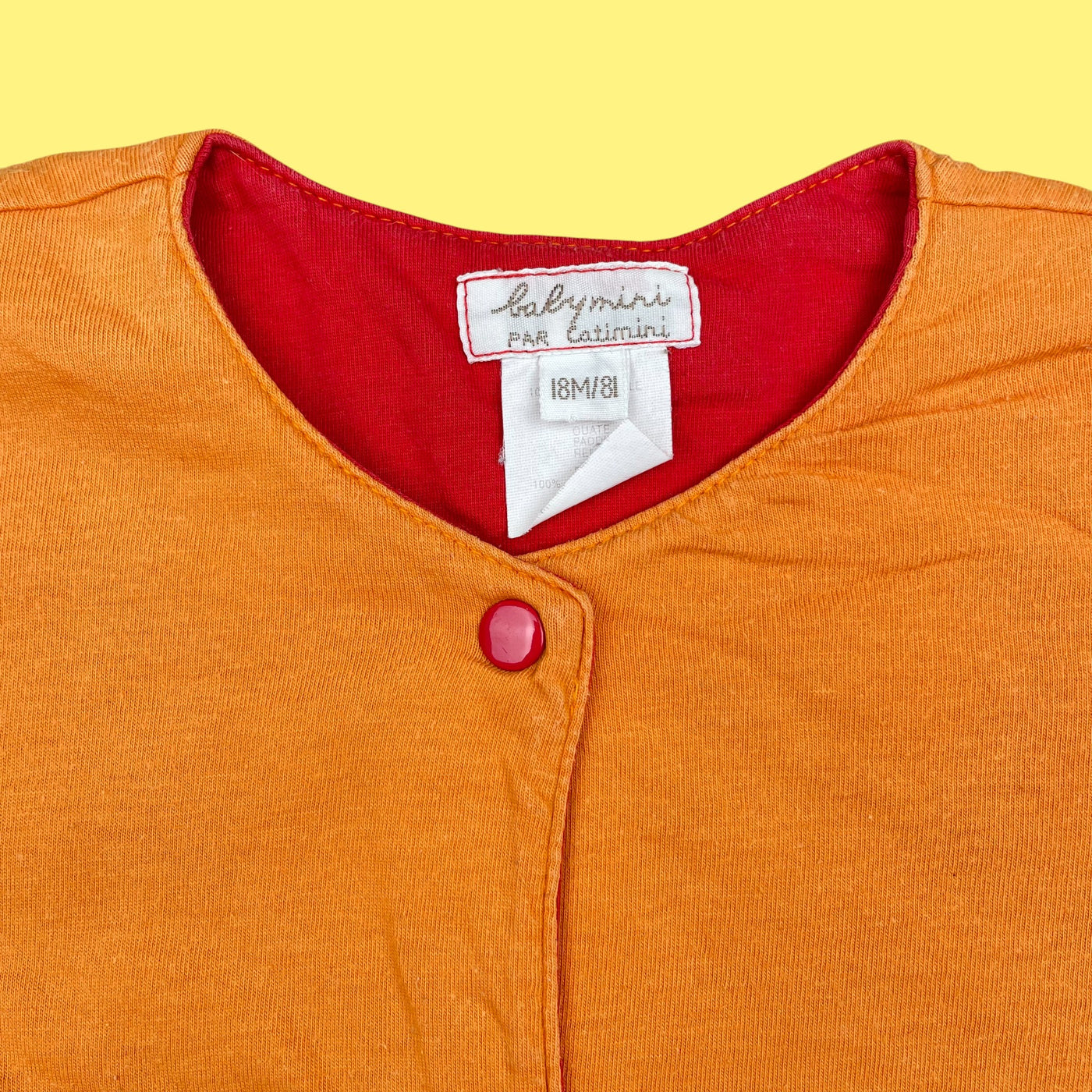 Gilet lapinous Catimini vintage 12-18 mois