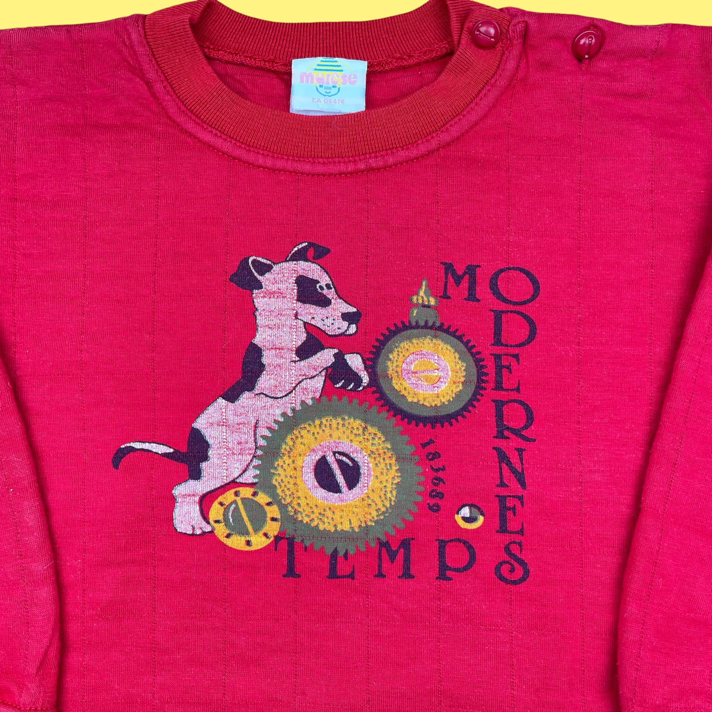 Sweat vintage toutou 6 ans