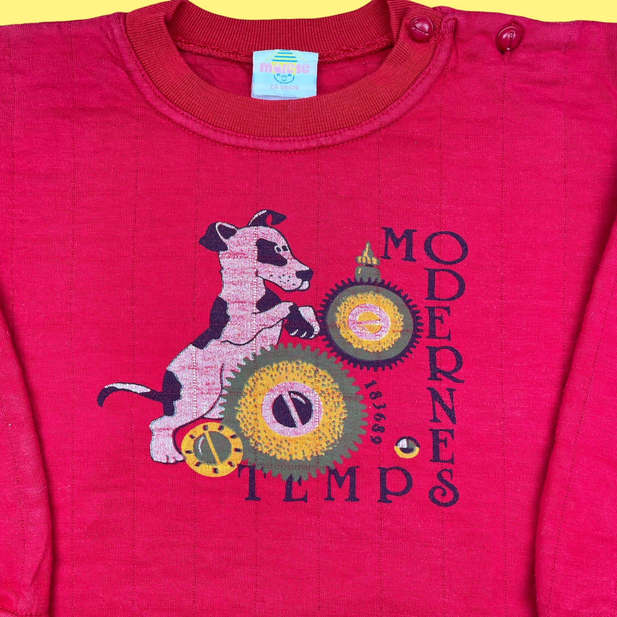 Sweat vintage toutou 6 ans