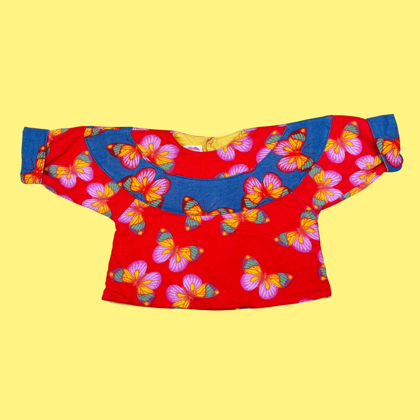 Pull papillons vintage 3 mois