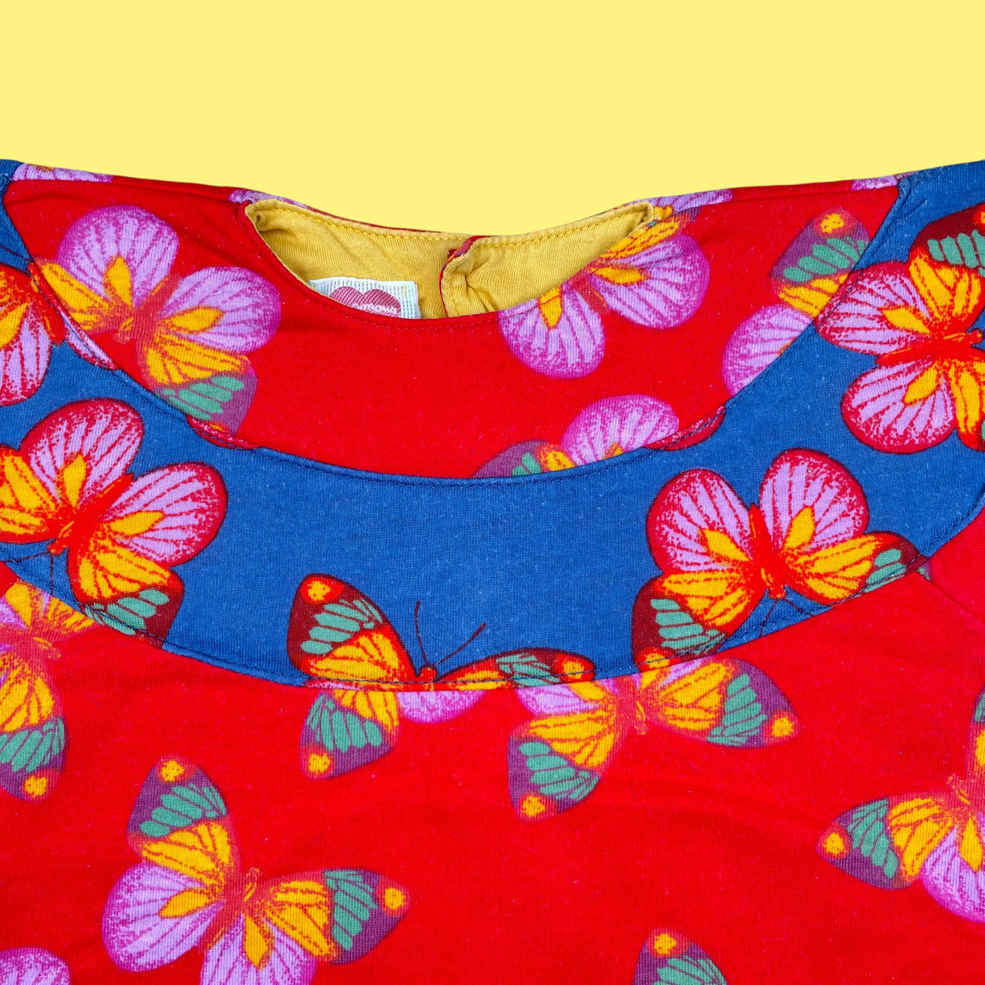 Pull papillons vintage 3 mois