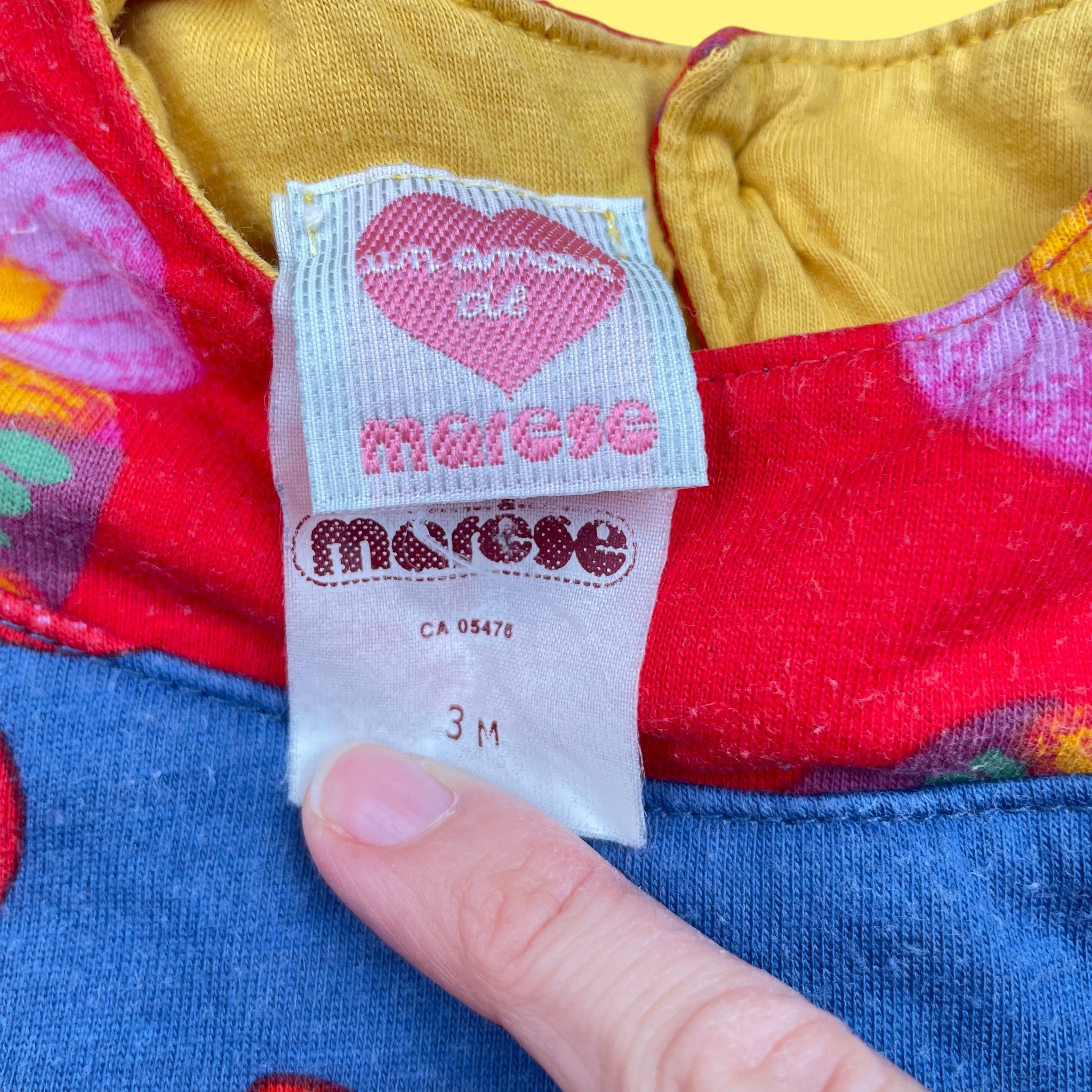 Pull papillons vintage 3 mois