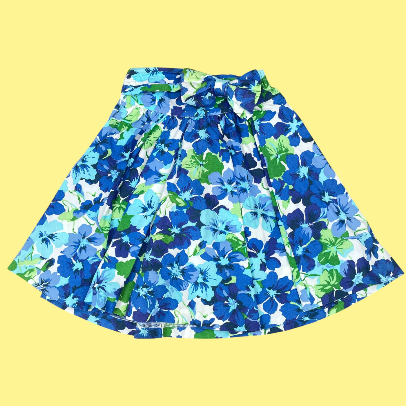 Jupe fleurs 4 ans