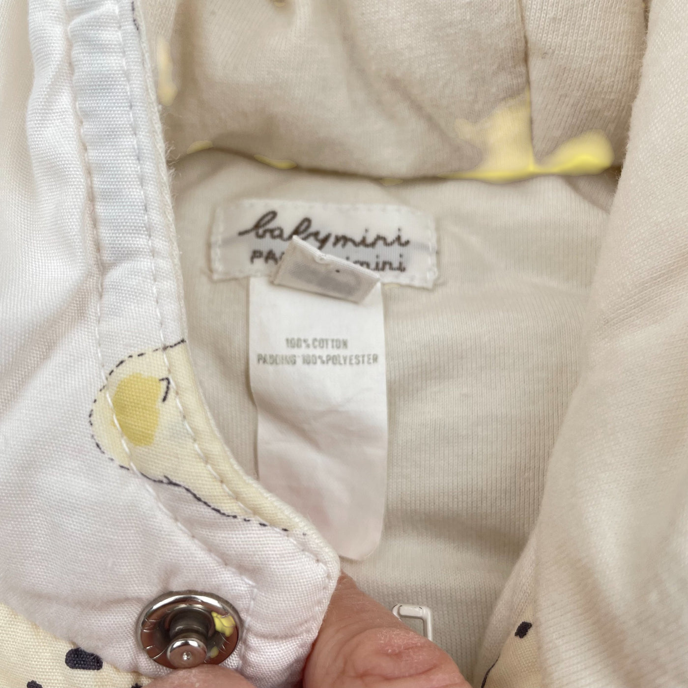 Manteau oursons Catimini vintage 3-6 mois