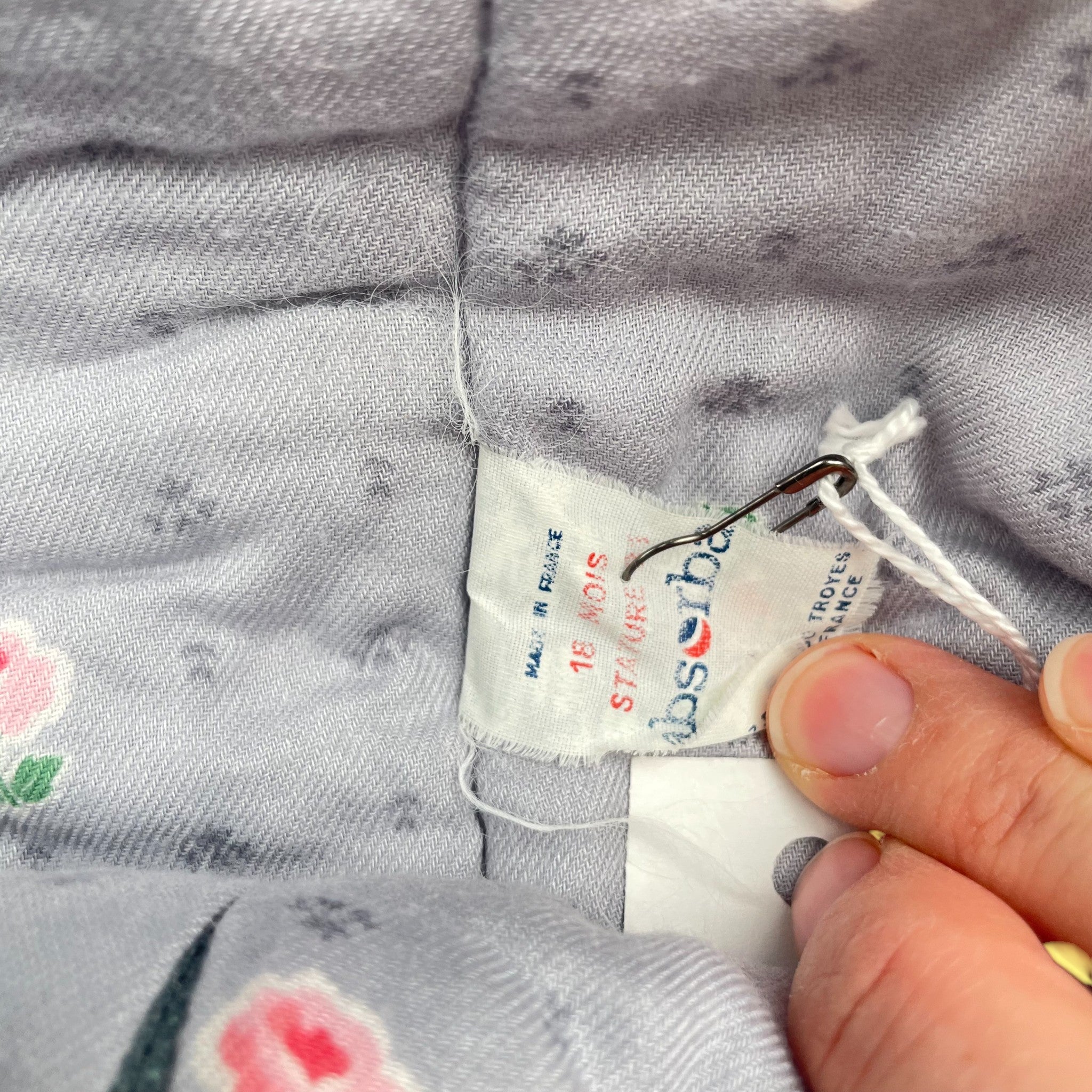 Salopette velours vintage 18 mois