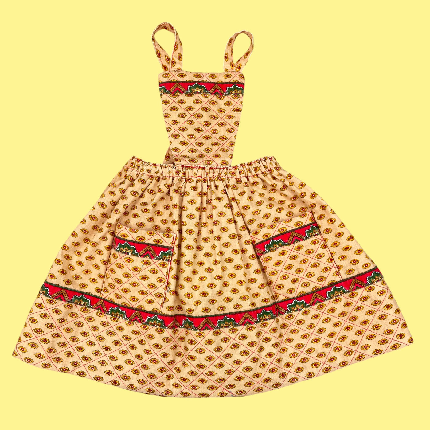 Robe-tablier provençale 3 ans