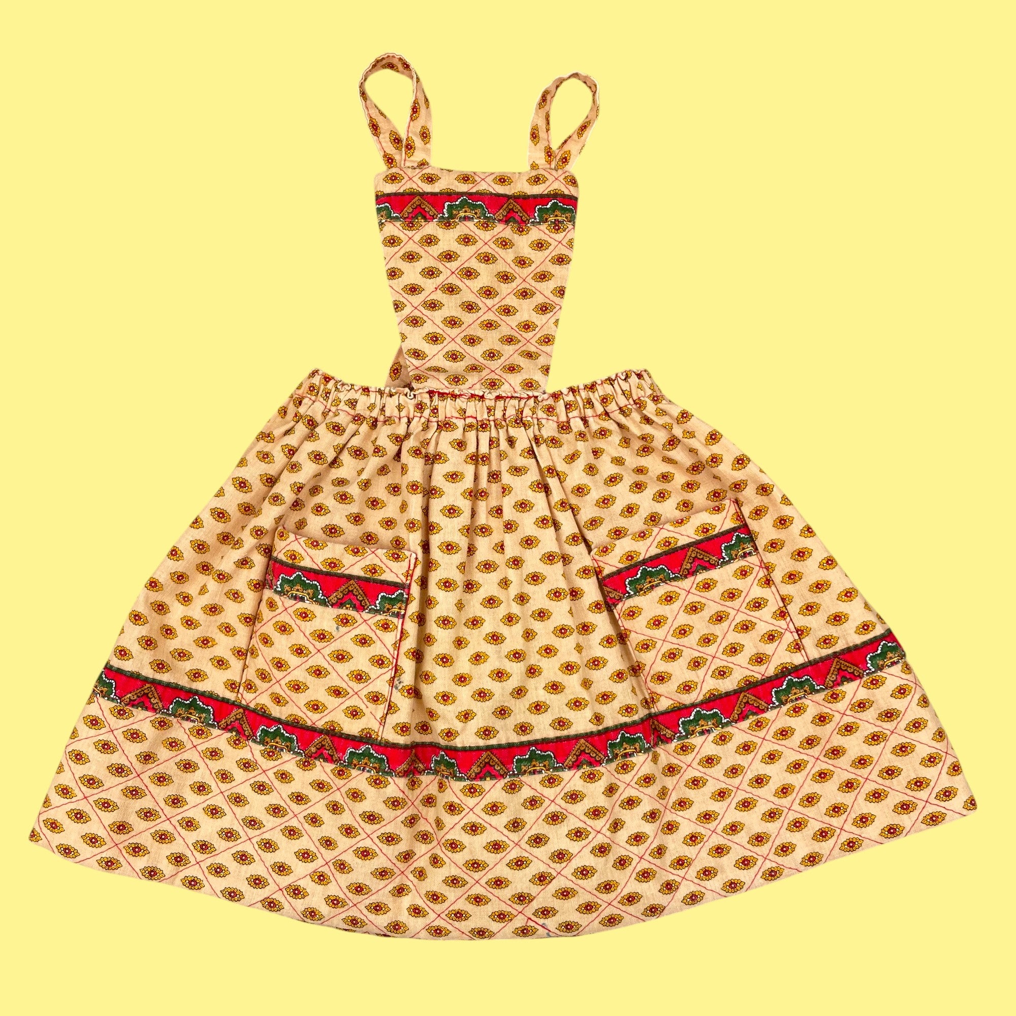 Robe-tablier provençale 3 ans