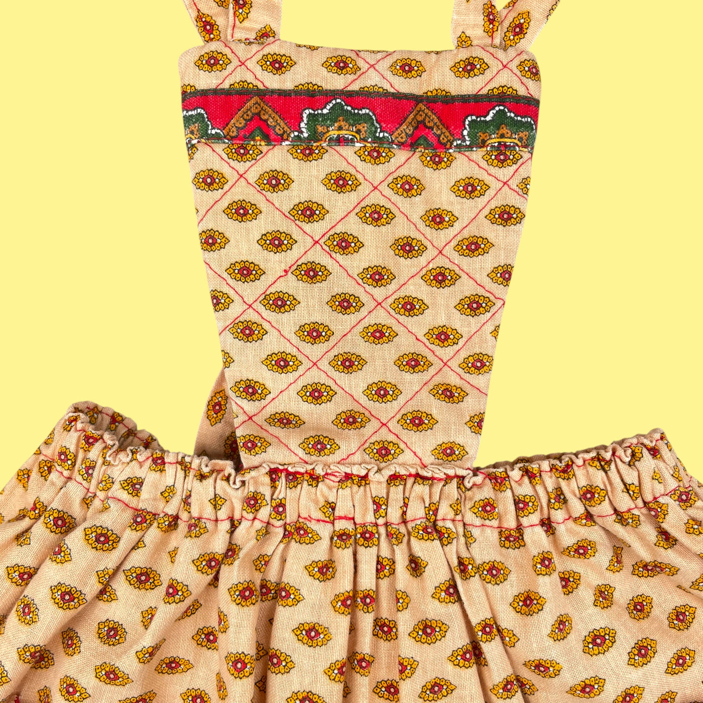 Robe-tablier provençale 3 ans