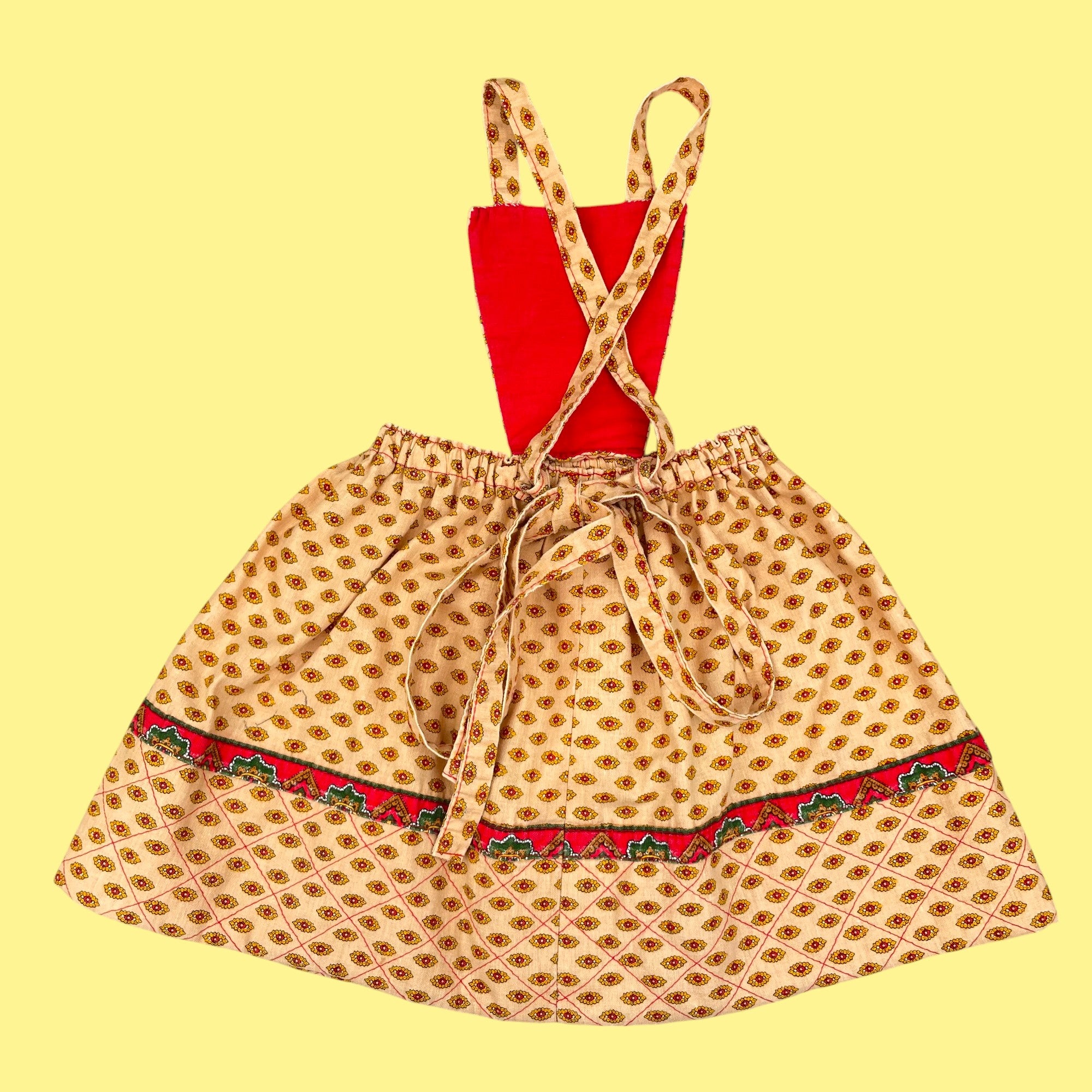 Robe-tablier provençale 3 ans