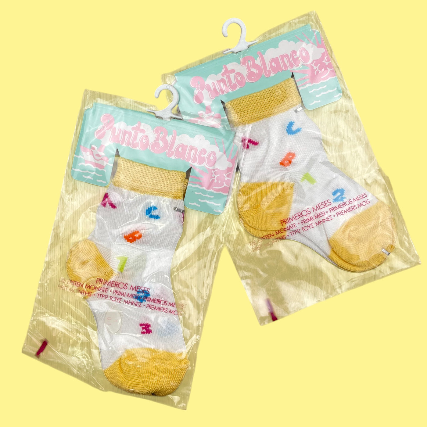 Chaussettes vintages neuves de stock