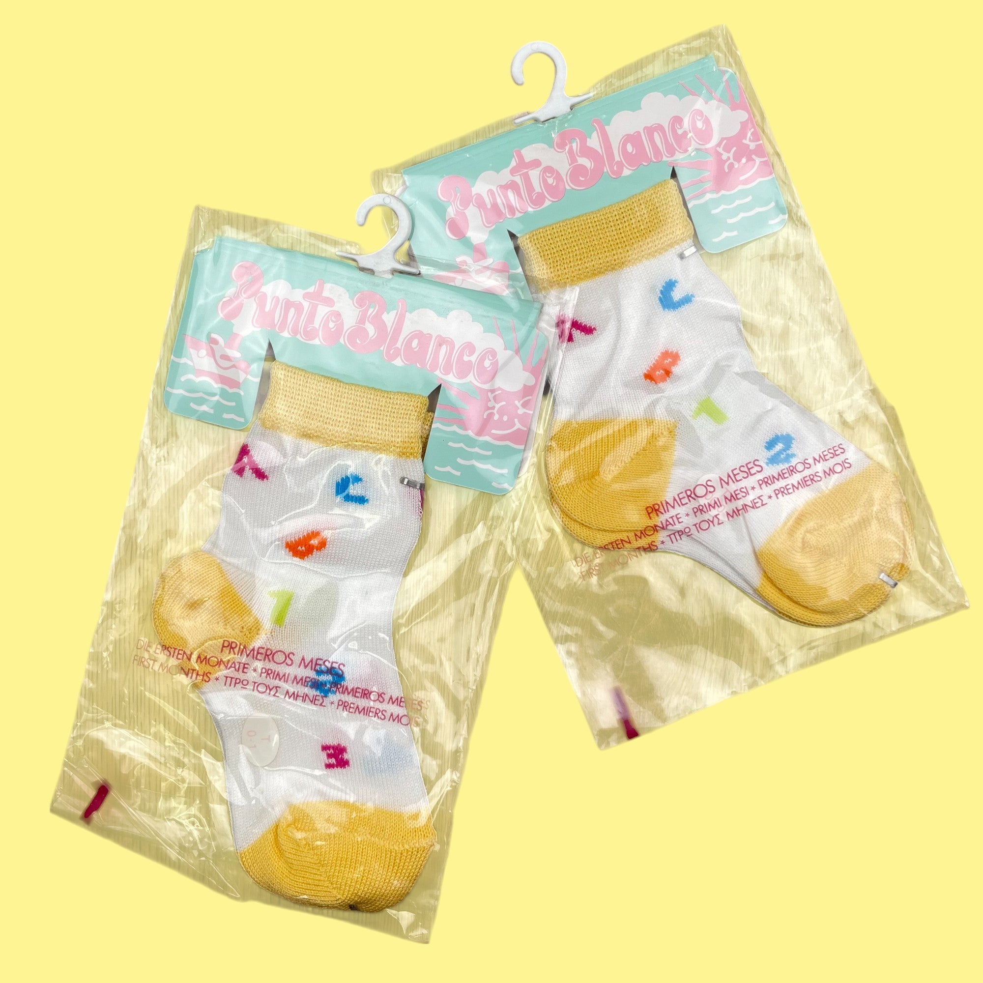 Chaussettes vintages neuves de stock