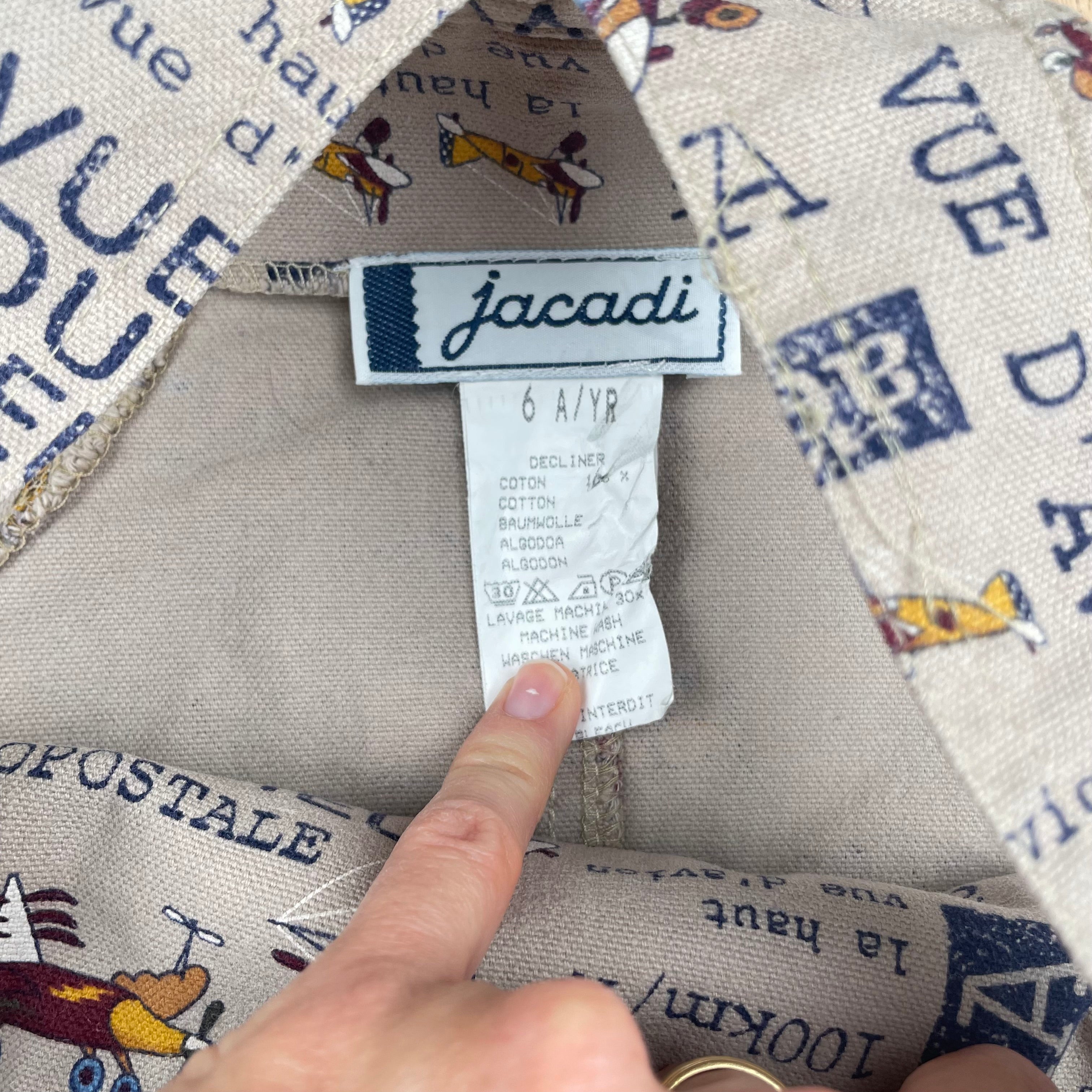 Salopette Jacadi vintage 6 ans