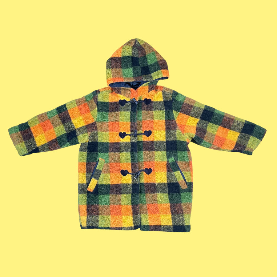 Manteau vintage Catimini carreaux 6 ans