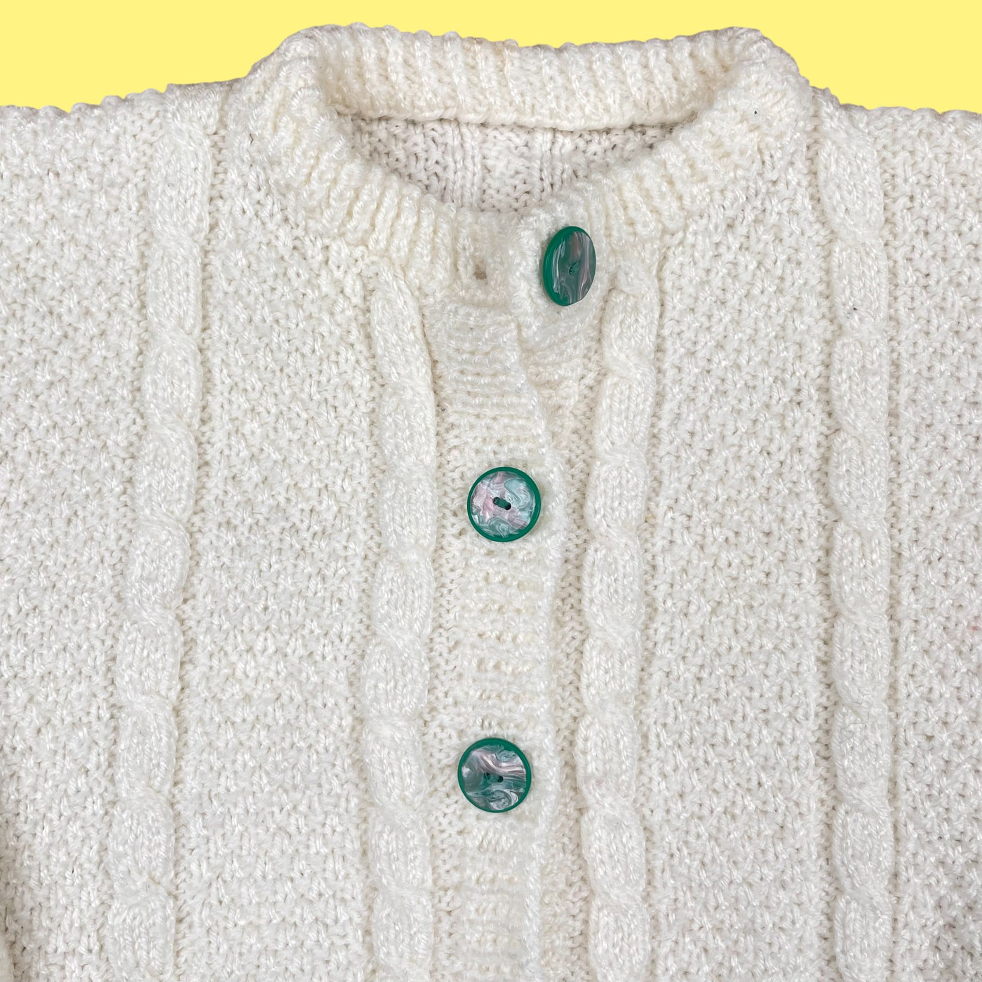 Gilet vintage fait main 4 ans