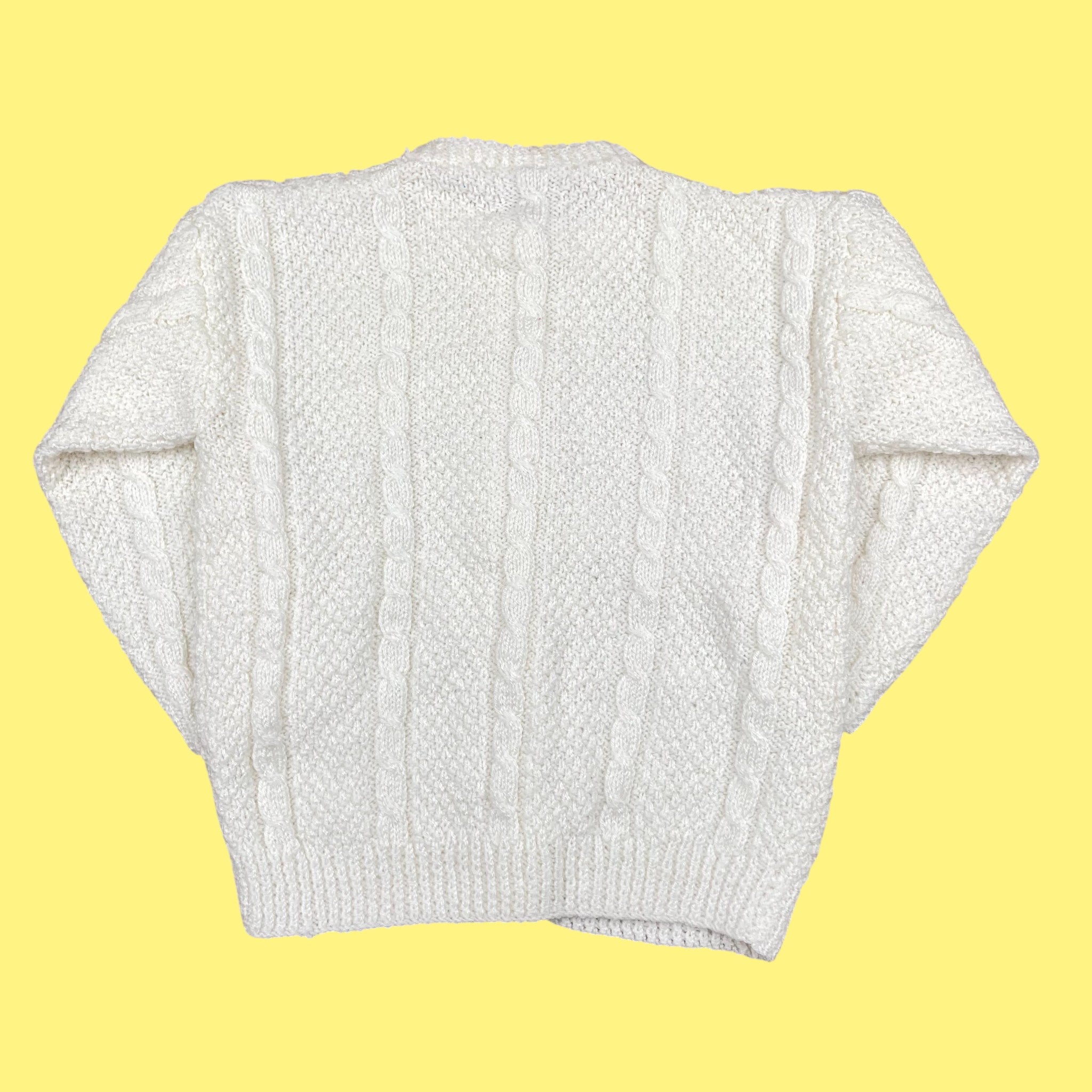 Gilet vintage fait main 4 ans