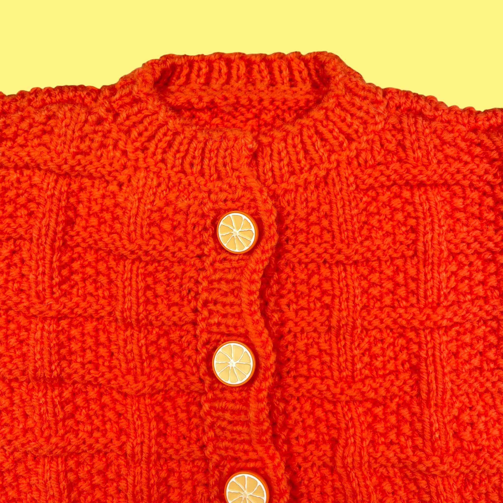 Gilet fait main 🍊 3-6 mois