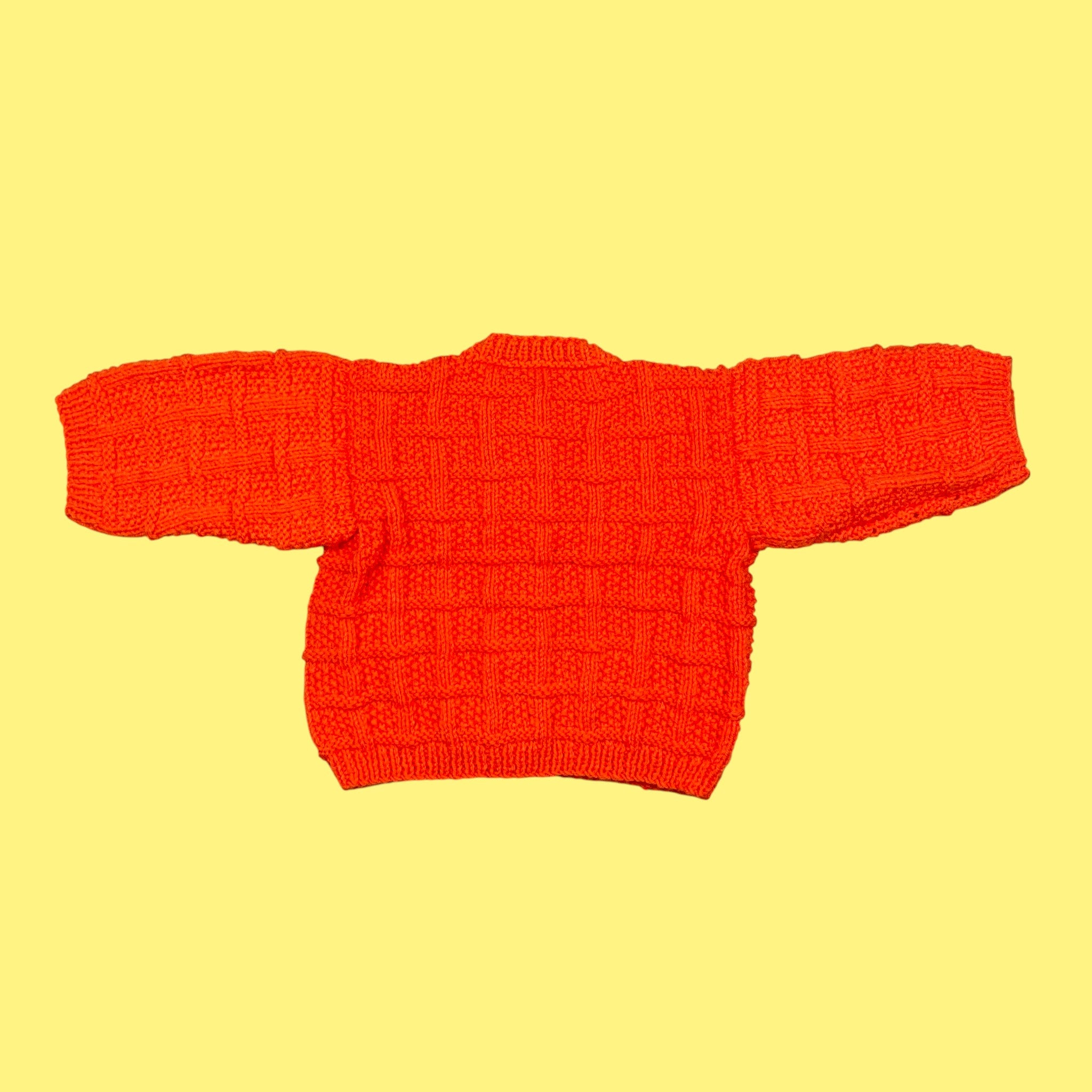 Gilet fait main 🍊 3-6 mois